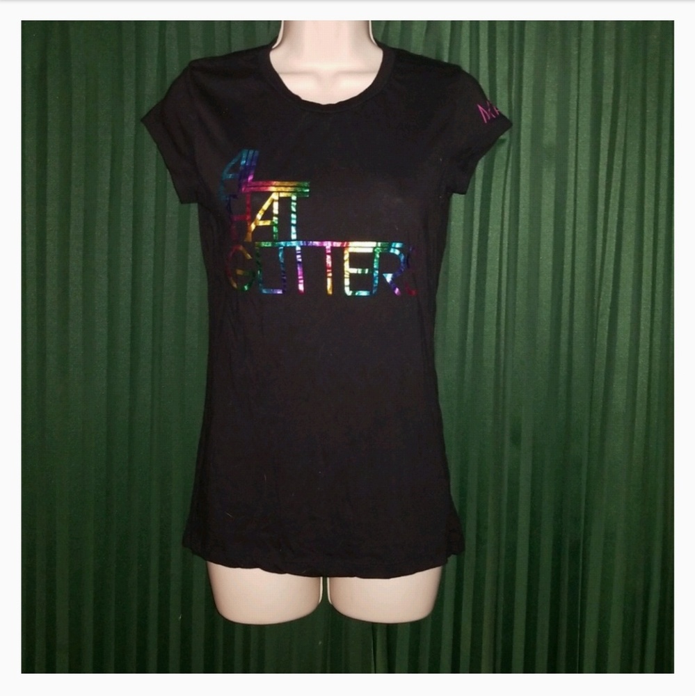 Max Rave All that Glitters women's black jersey